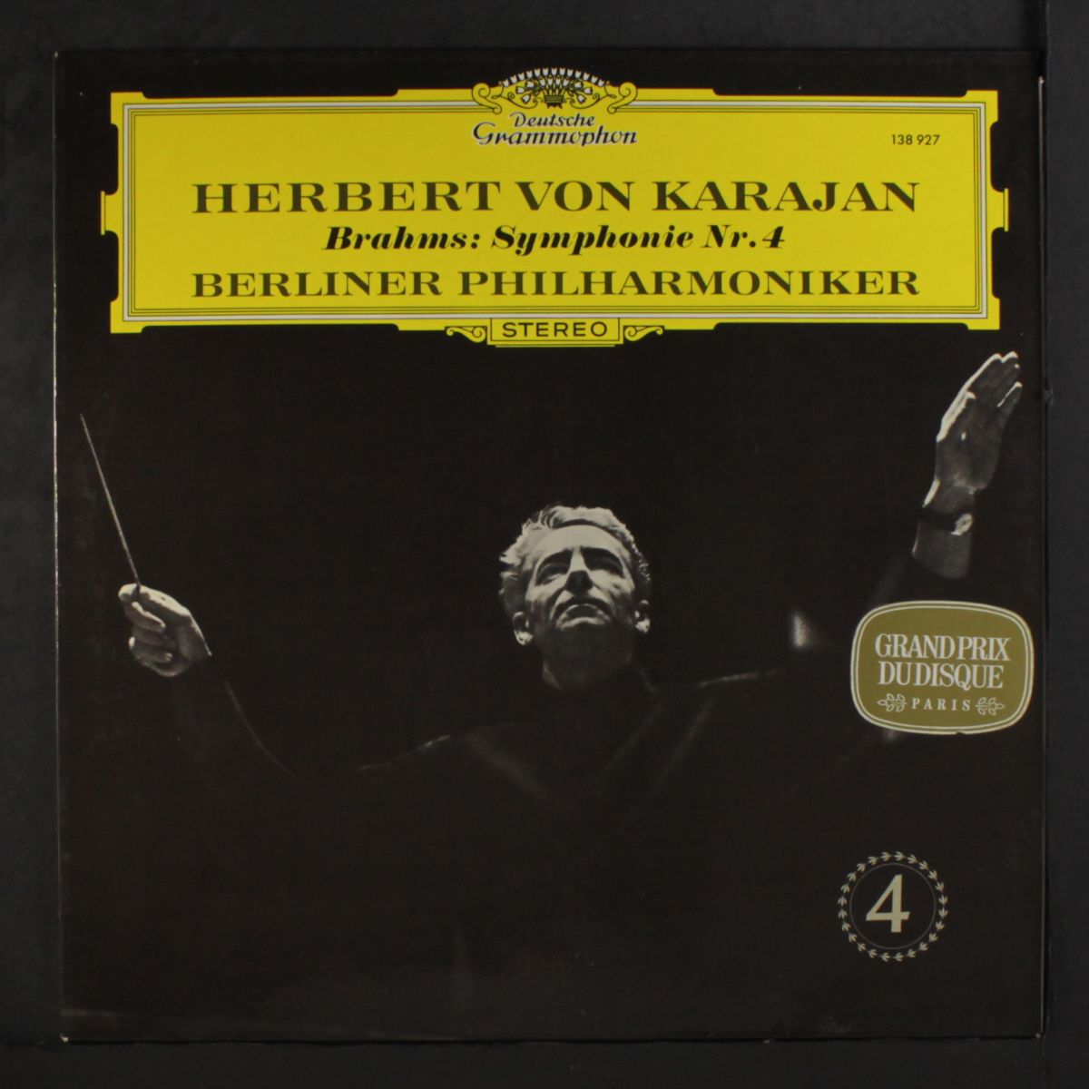 brahms: symphony no. 4 by HERBERT VON KARAJAN