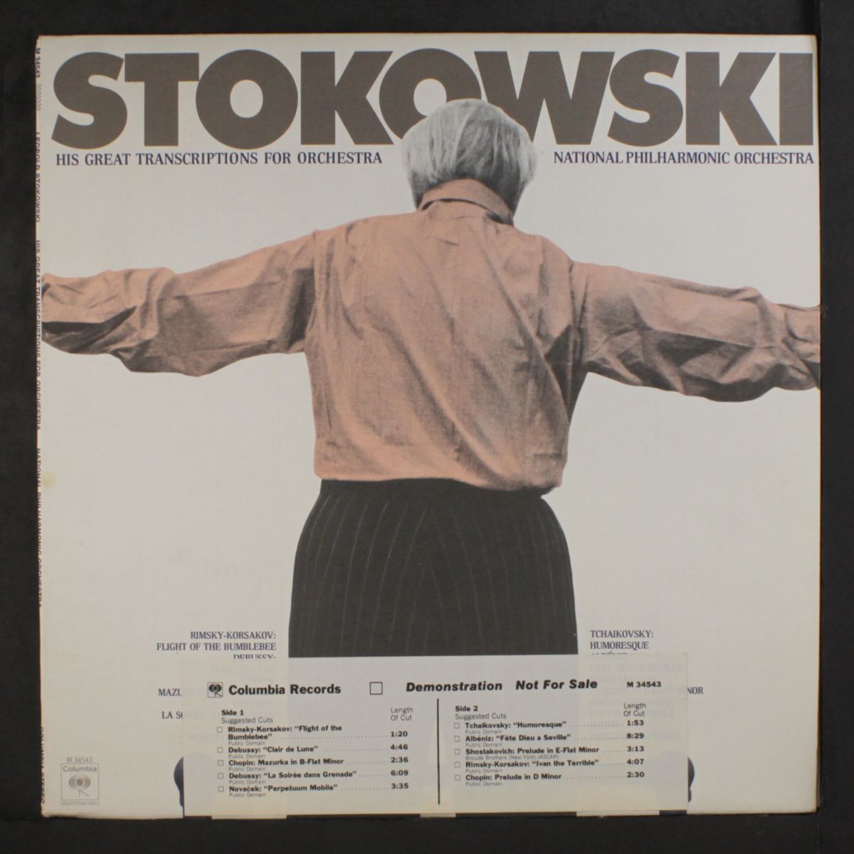 his great transcriptions for orchestra by LEOPOLD STOKOWSKI