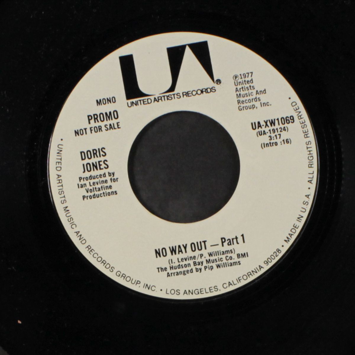 no way out part 1 / mono by DORIS JONES