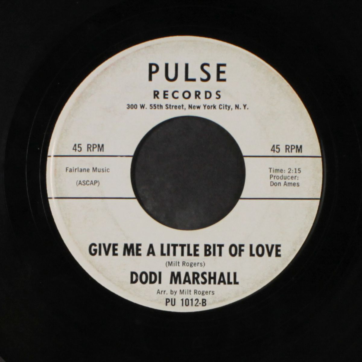 long hair short hair / give me a little bit of love by DODI MARSHALL