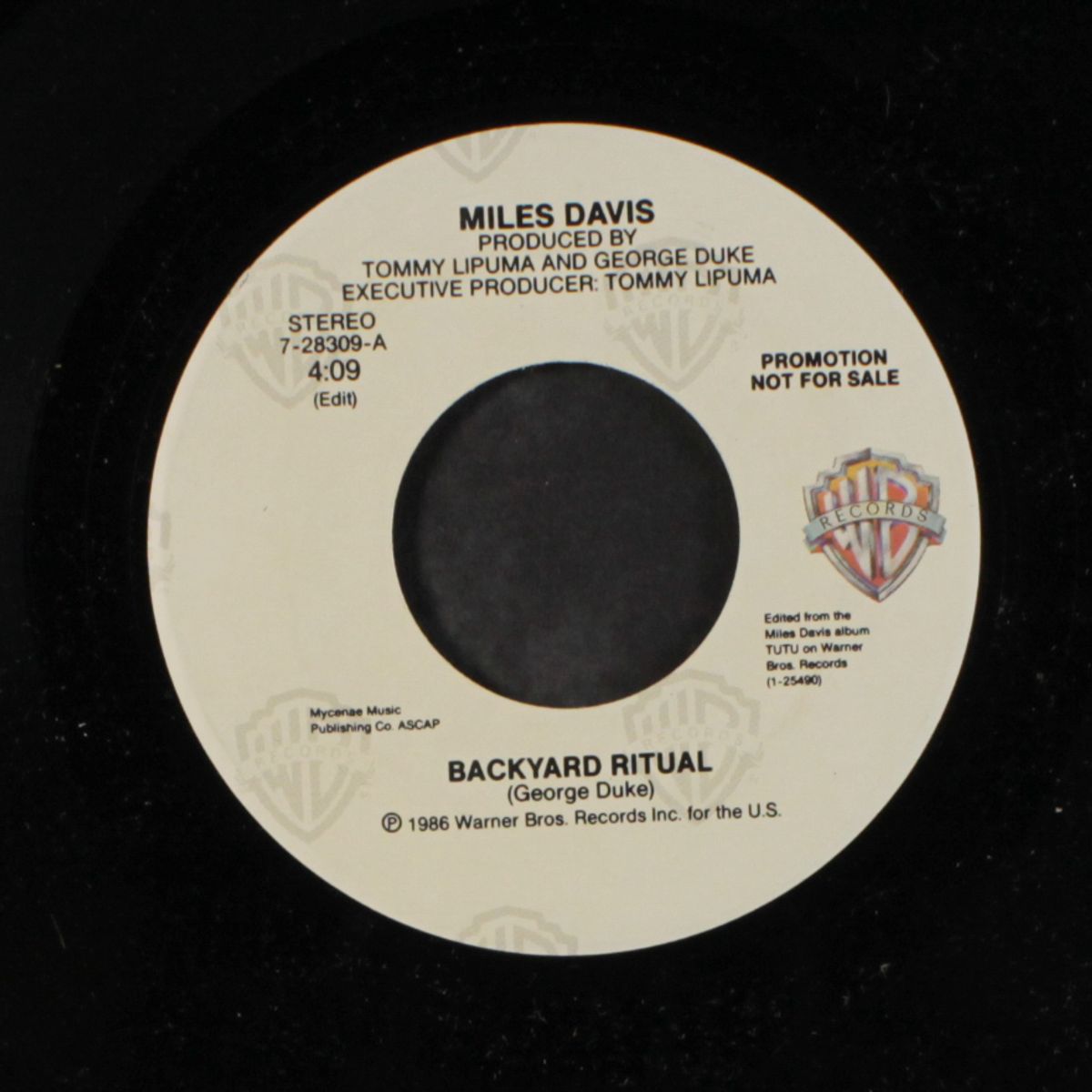 backyard ritual / same by MILES DAVIS