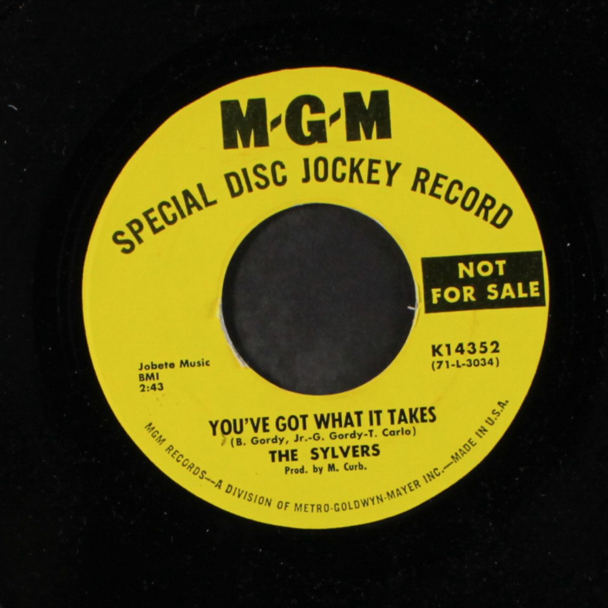 you've got what it takes / time to ride by SYLVERS
