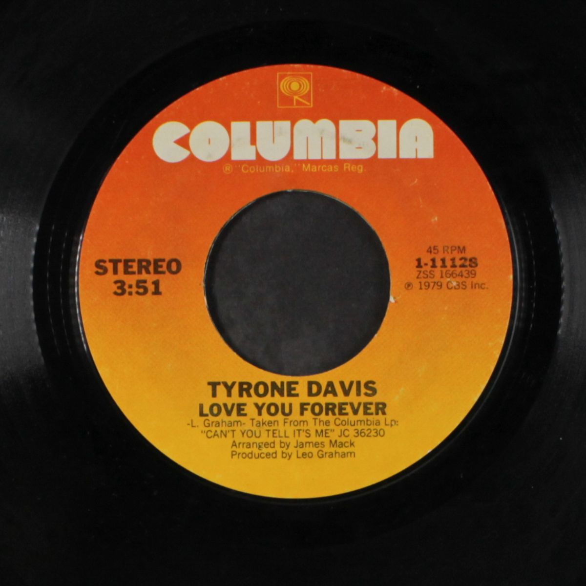 be with me / love you forever by TYRONE DAVIS