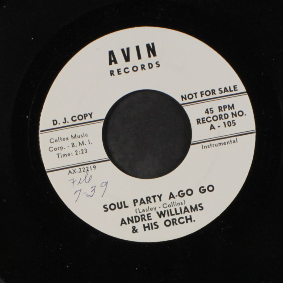 hard hustling / soul party a go go by ANDRE WILLIAMS