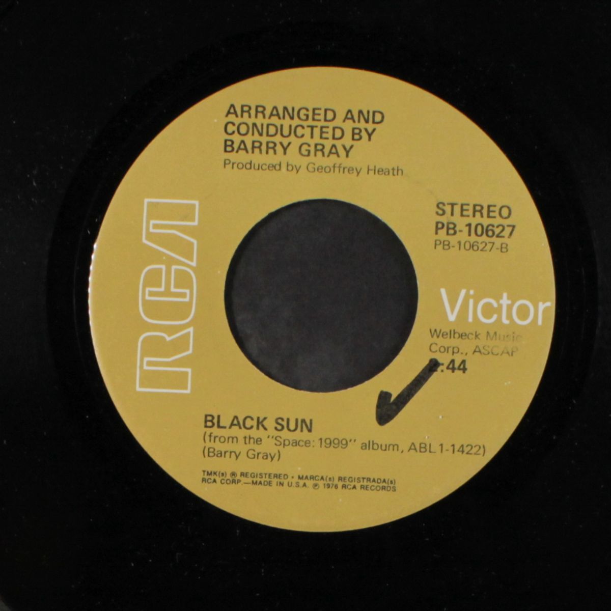 theme from space: 1999 / black sun by BARRY GRAY