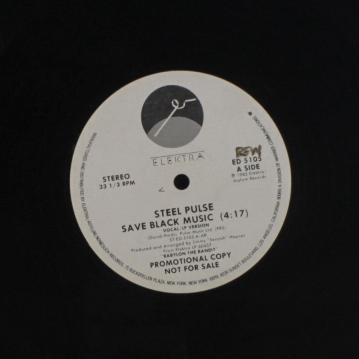 save black music / same by STEEL PULSE