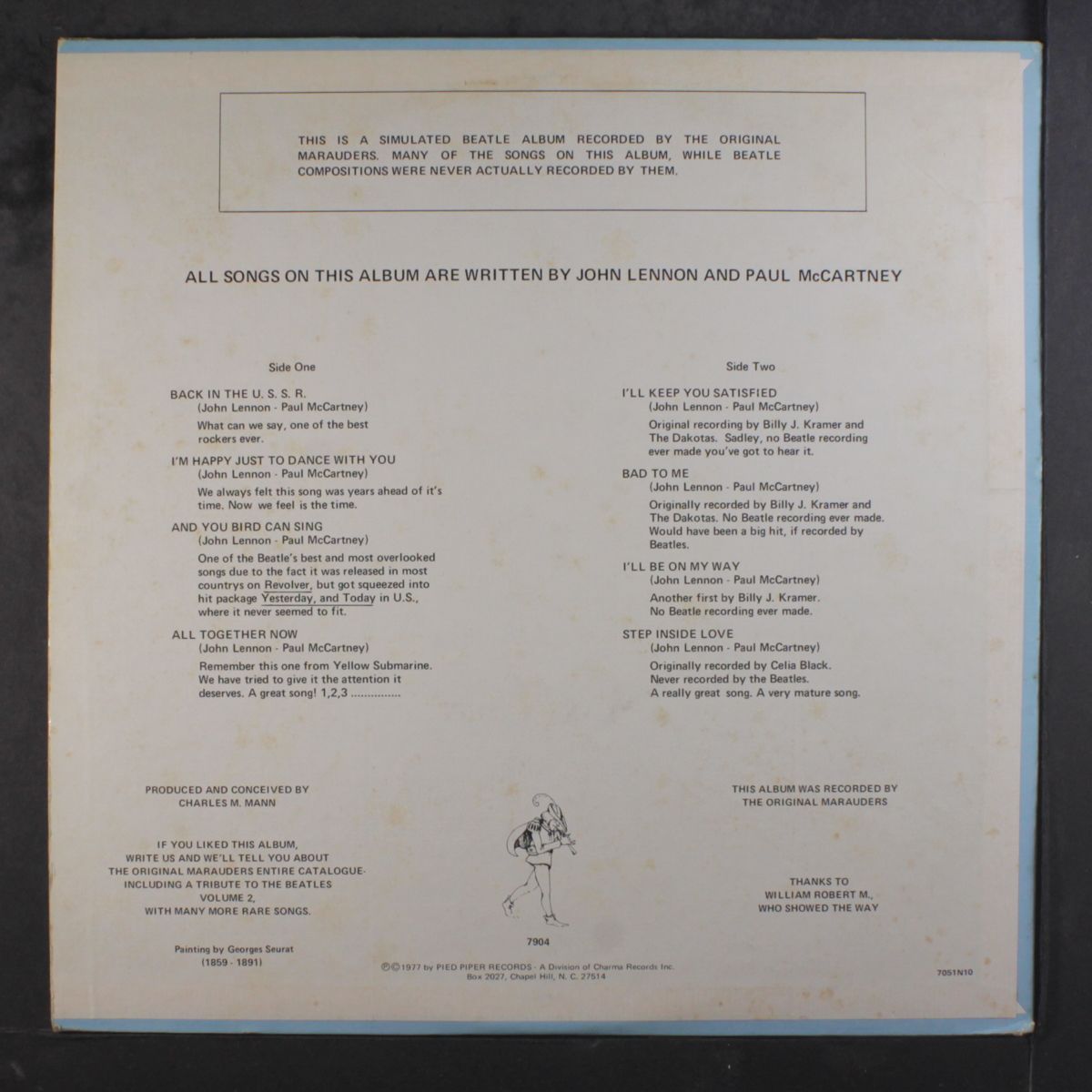 hot as sun, a tribute to the beatles by MARAUDERS
