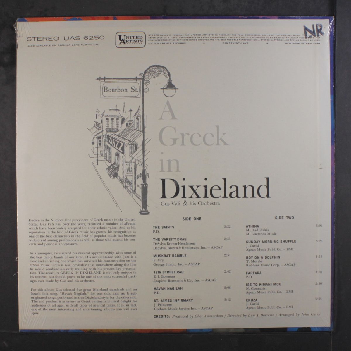 a greek in dixieland by GUS VALI