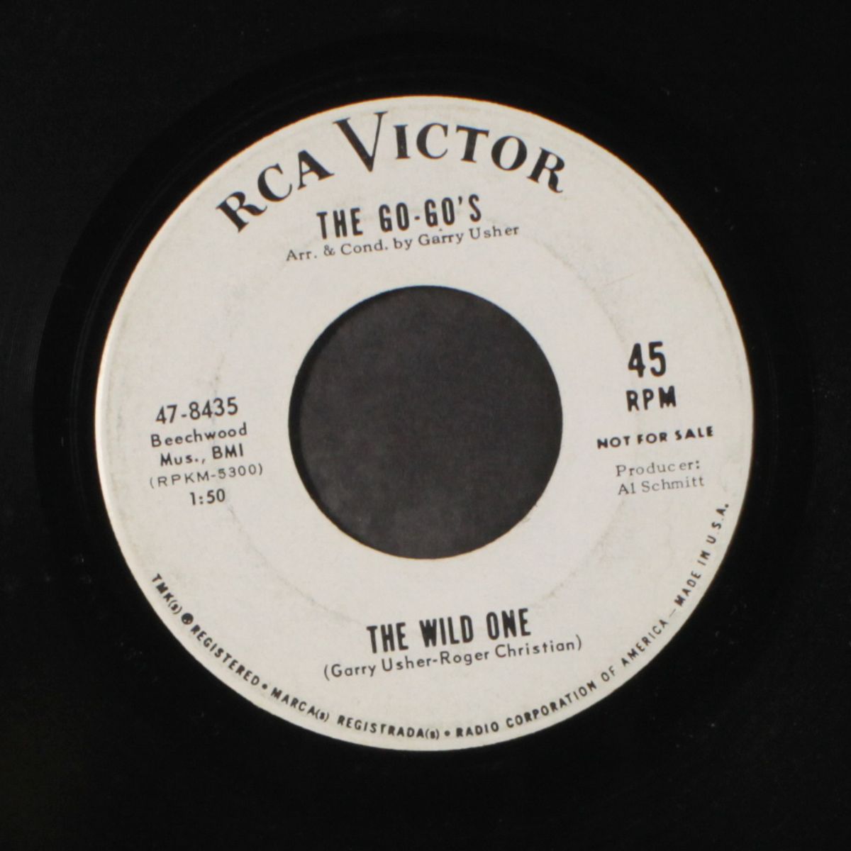 saturday's hero / wild one by GO-GO'S