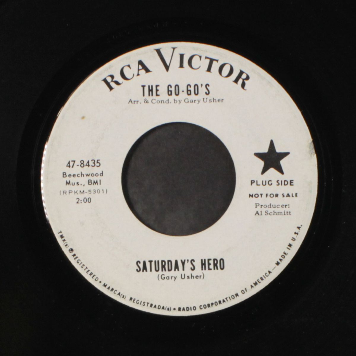 saturday's hero / wild one by GO-GO'S