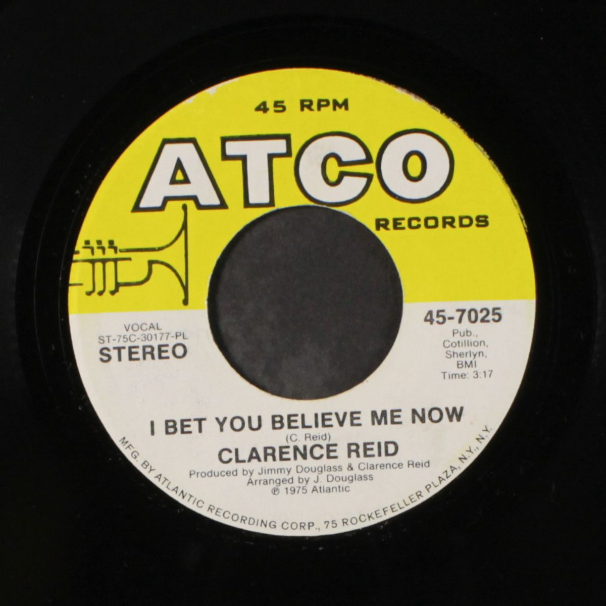 see through / i bet you believe me now by CLARENCE REID