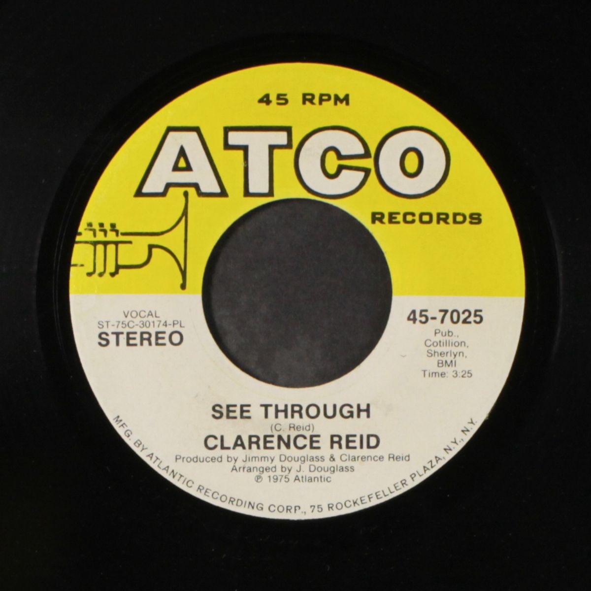 see through / i bet you believe me now by CLARENCE REID