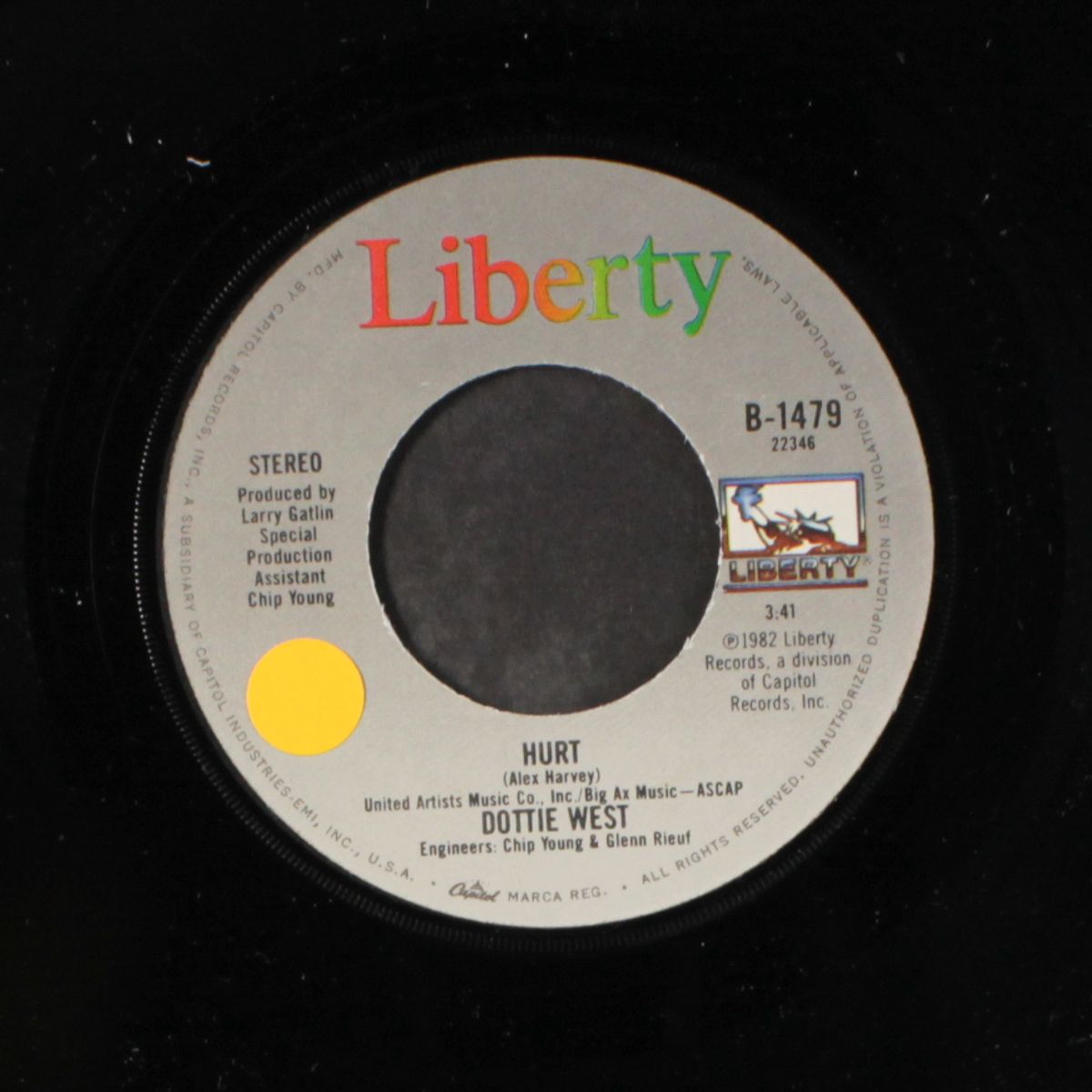 she can't get my love off the bed / same by DOTTIE WEST