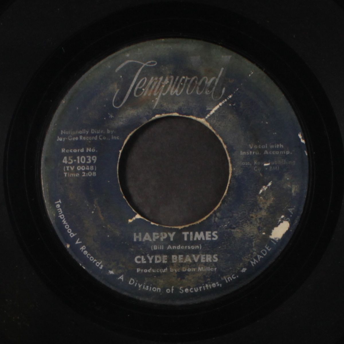 happy times / still loving you by CLYDE BEAVERS
