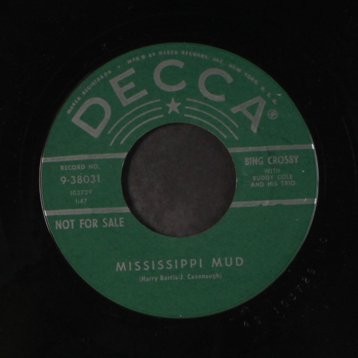 mississippi mud / around the world by BING CROSBY
