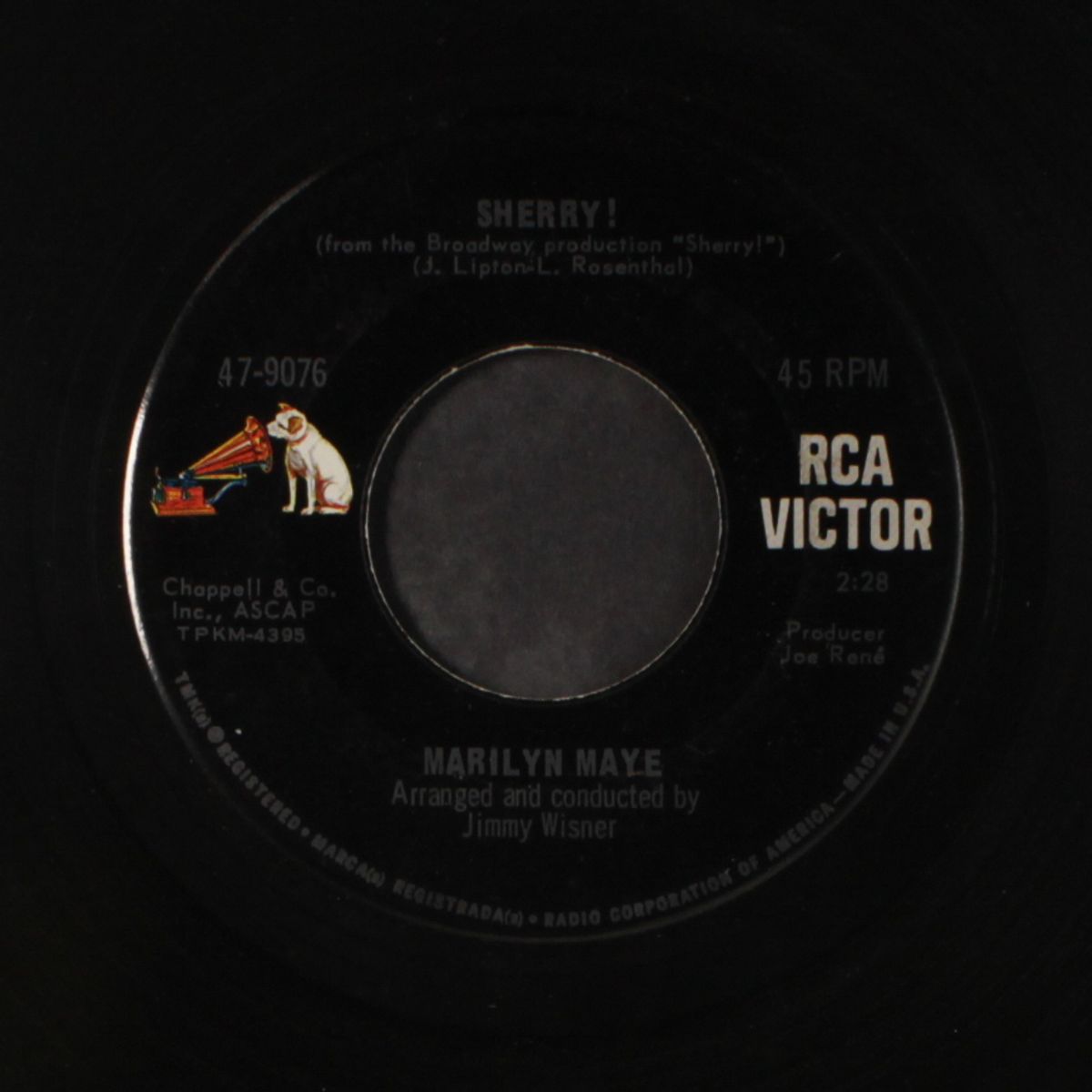sherry / too much in love by MARILYN MAYE