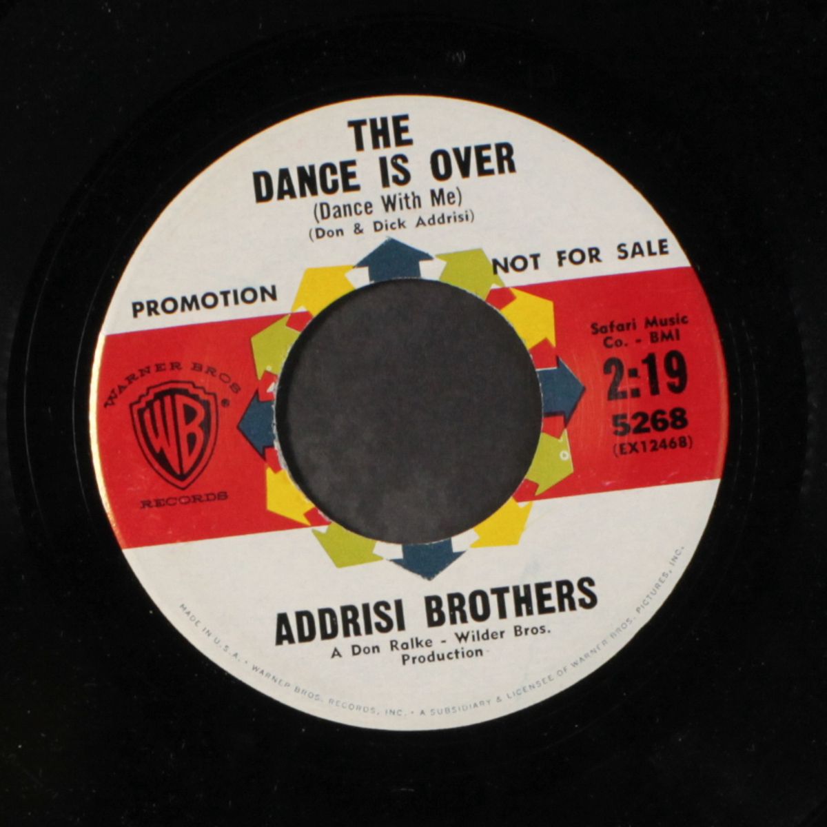 the dance is over / sleeping beauty by ADDRISI BROTHERS