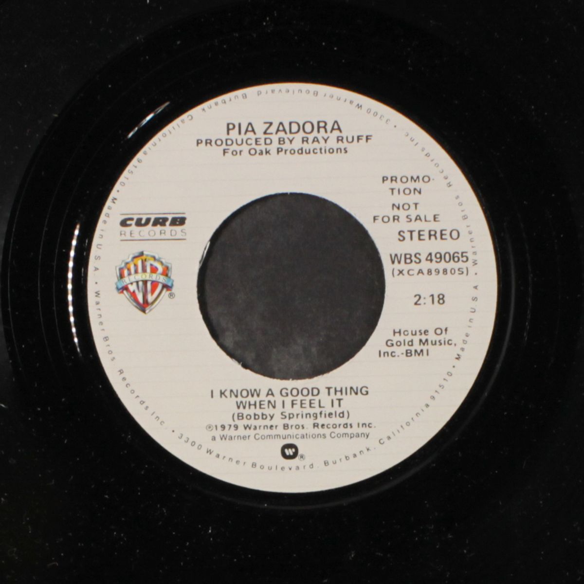 i know a good thing when i feel it / mono by PIA ZADORA