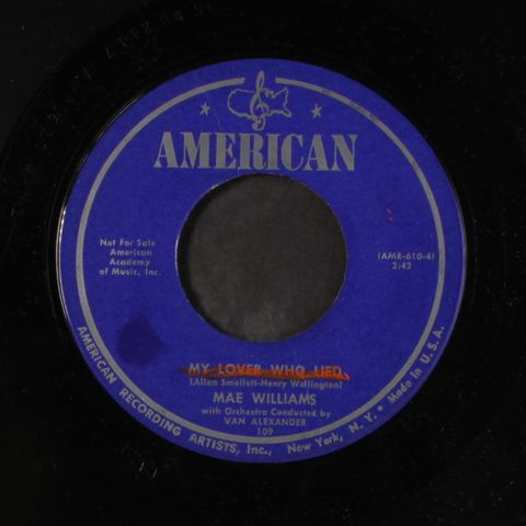 MAE WILLIAMS