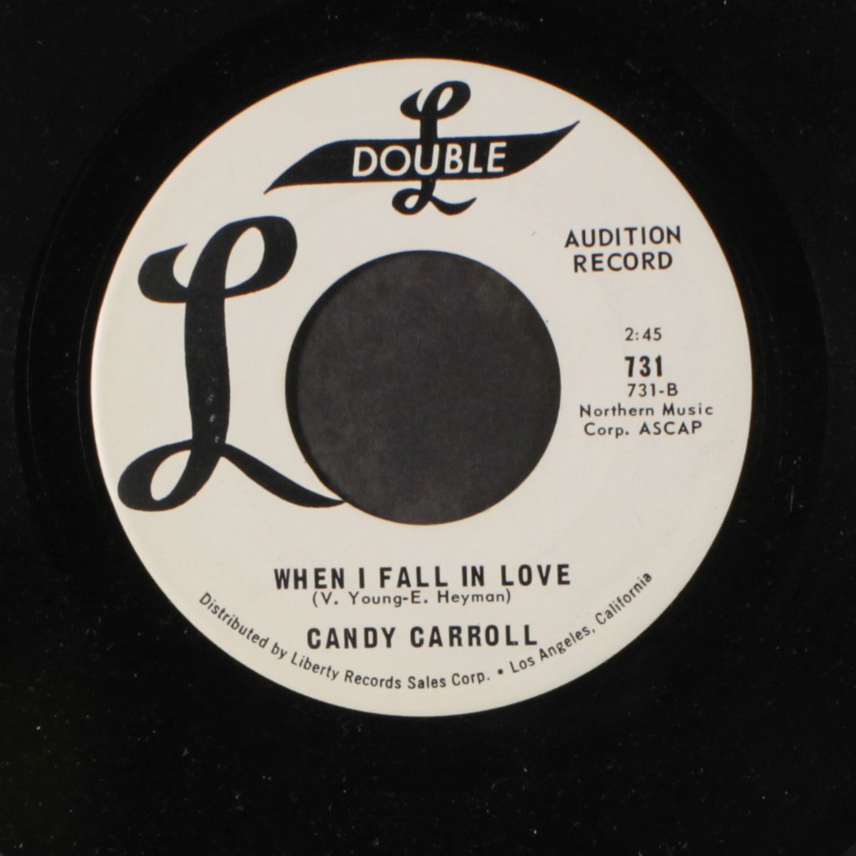 when i fall in love / easy living by CANDY CARROLL