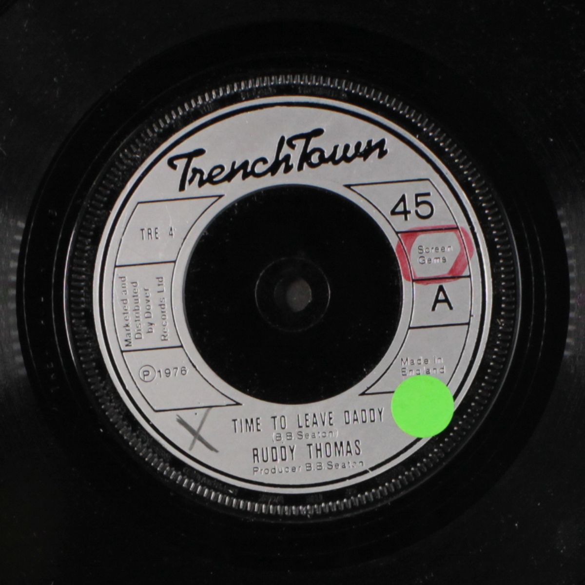 time to leave daddy / dub in time by RUDDY THOMAS