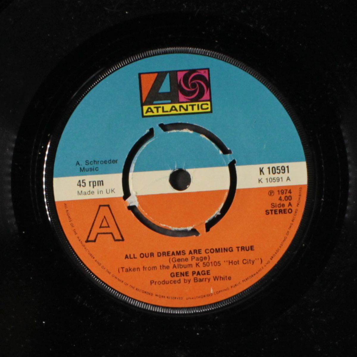 all our dreams are coming true by GENE PAGE