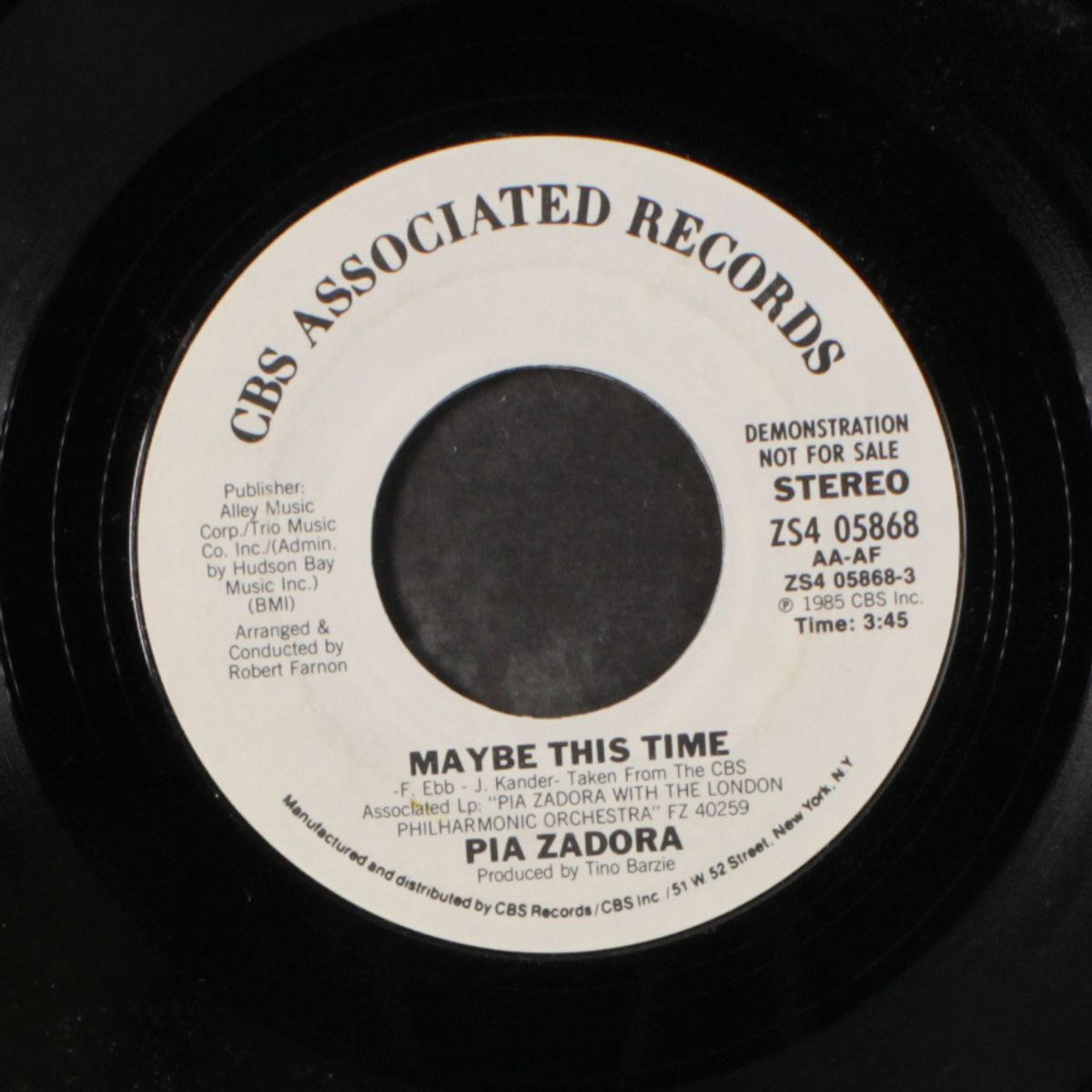 maybe this time by PIA ZADORA