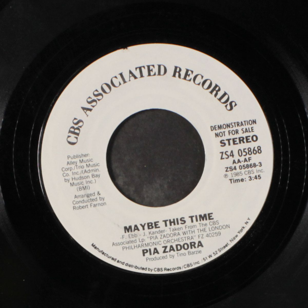 maybe this time by PIA ZADORA