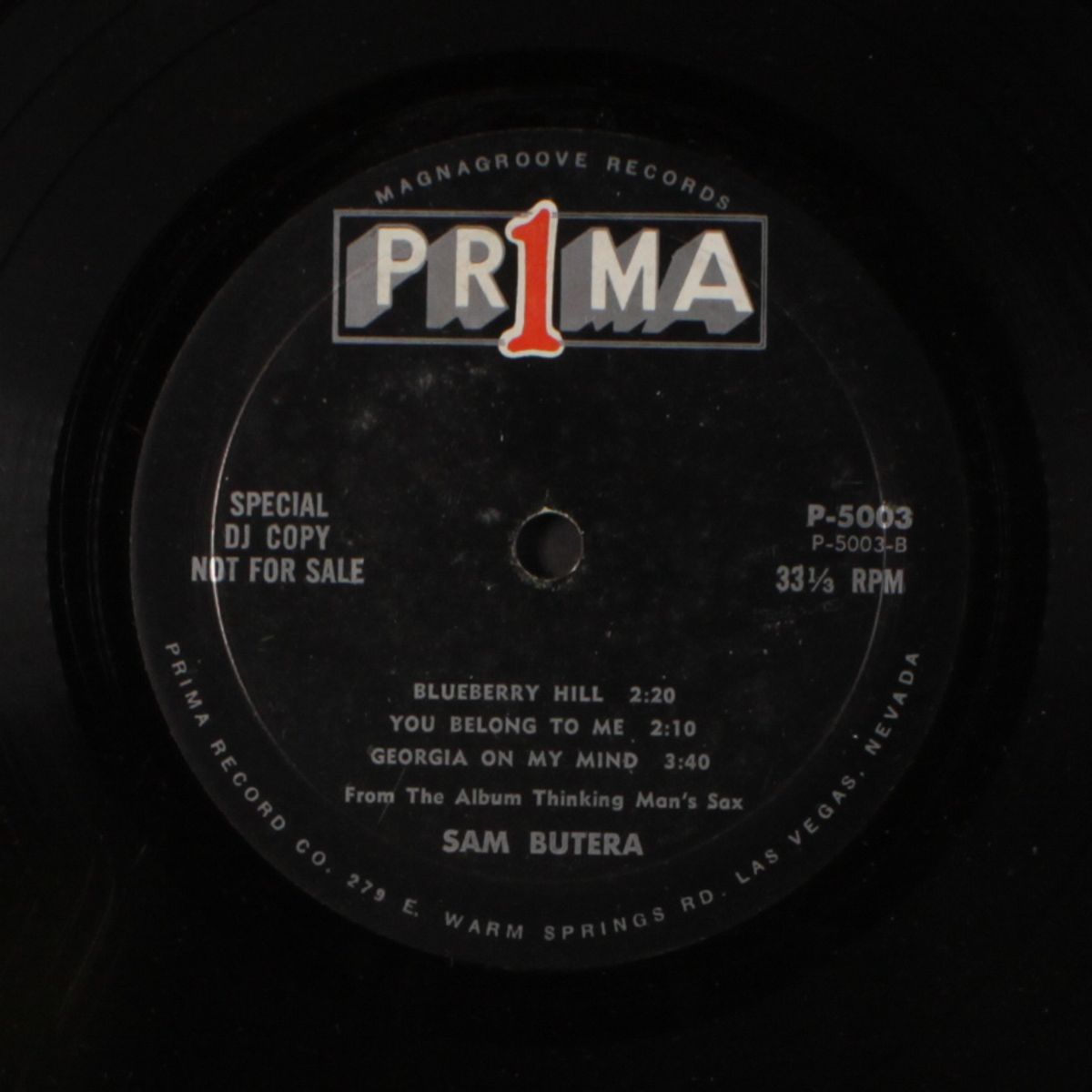 thinking man's sax by SAM BUTERA