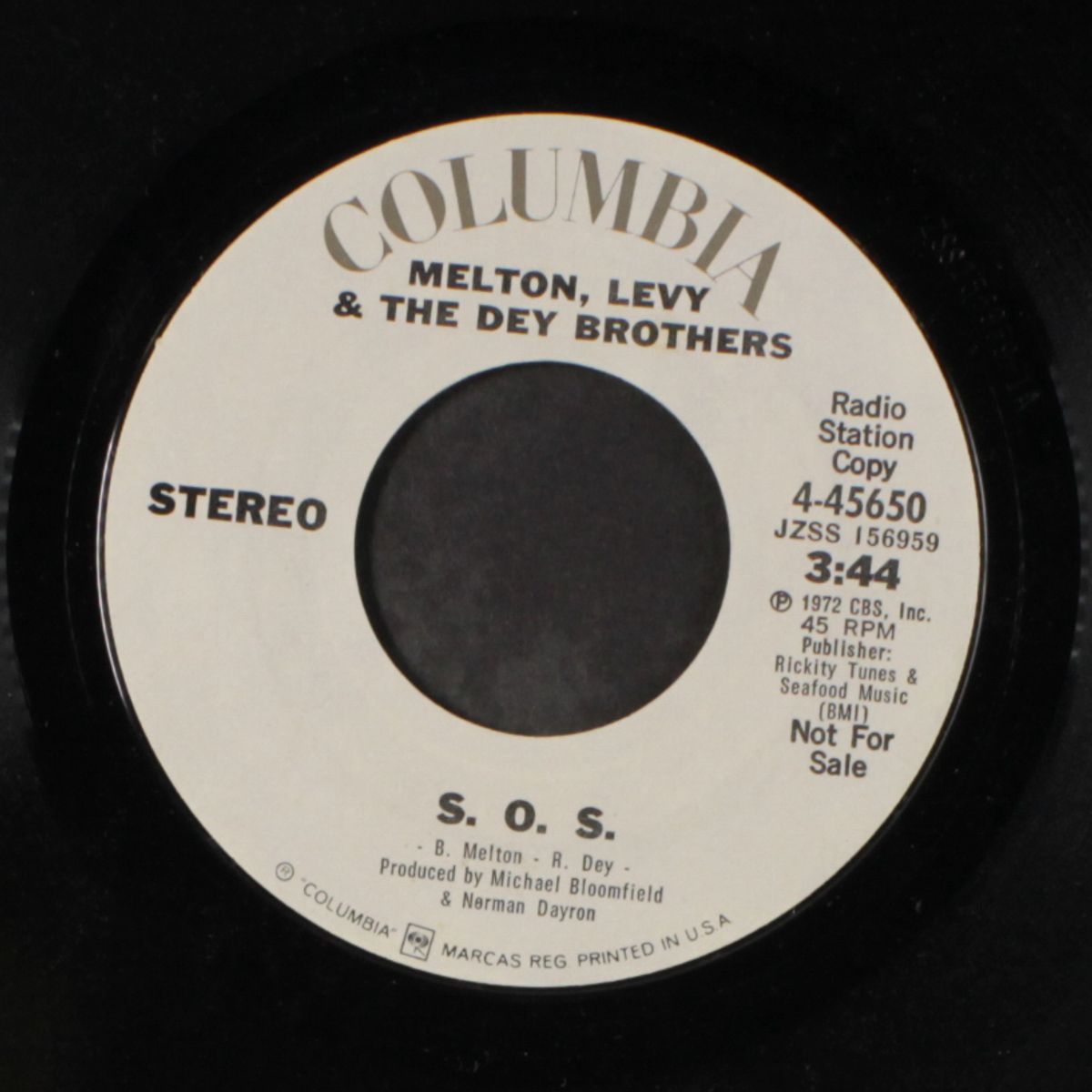 s.o.s. / mono by MELTON, LEVY & DEY BROTHERS