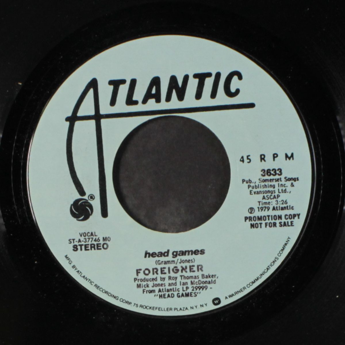 head games / mono by FOREIGNER