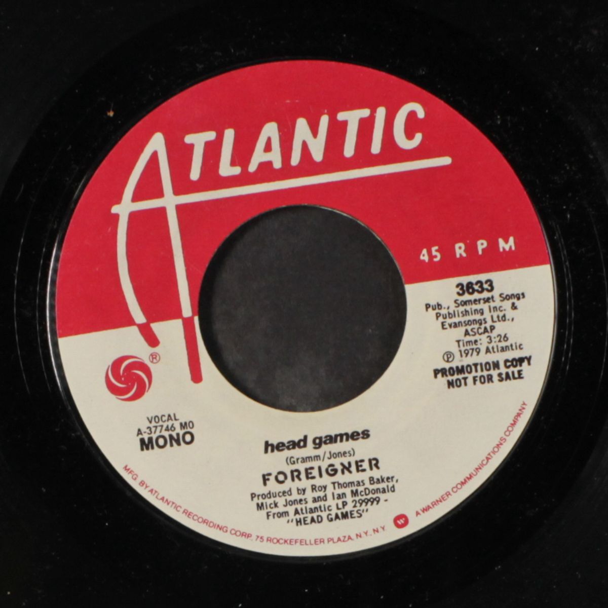 head games / mono by FOREIGNER