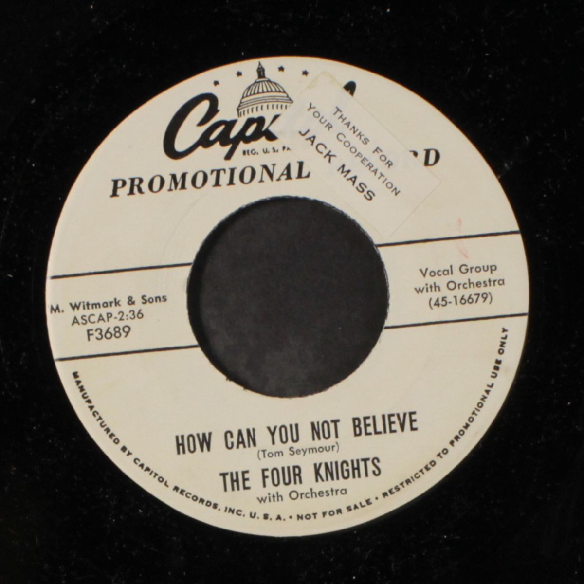 it doesn't cost money / how can you not believe by FOUR KNIGHTS