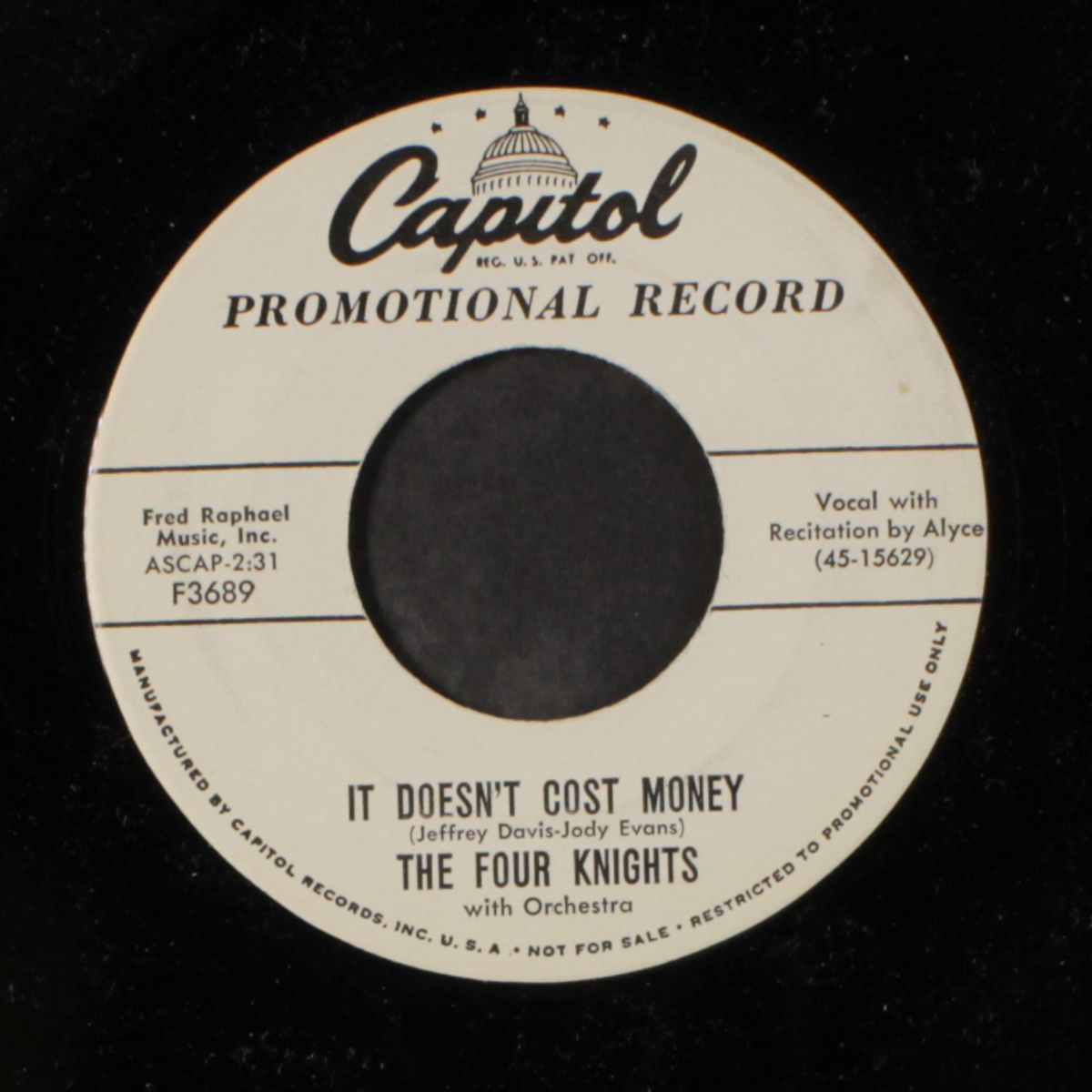 it doesn't cost money / how can you not believe by FOUR KNIGHTS