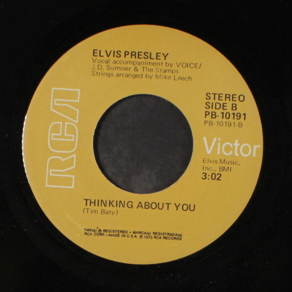 my boy / thinking about you by ELVIS PRESLEY