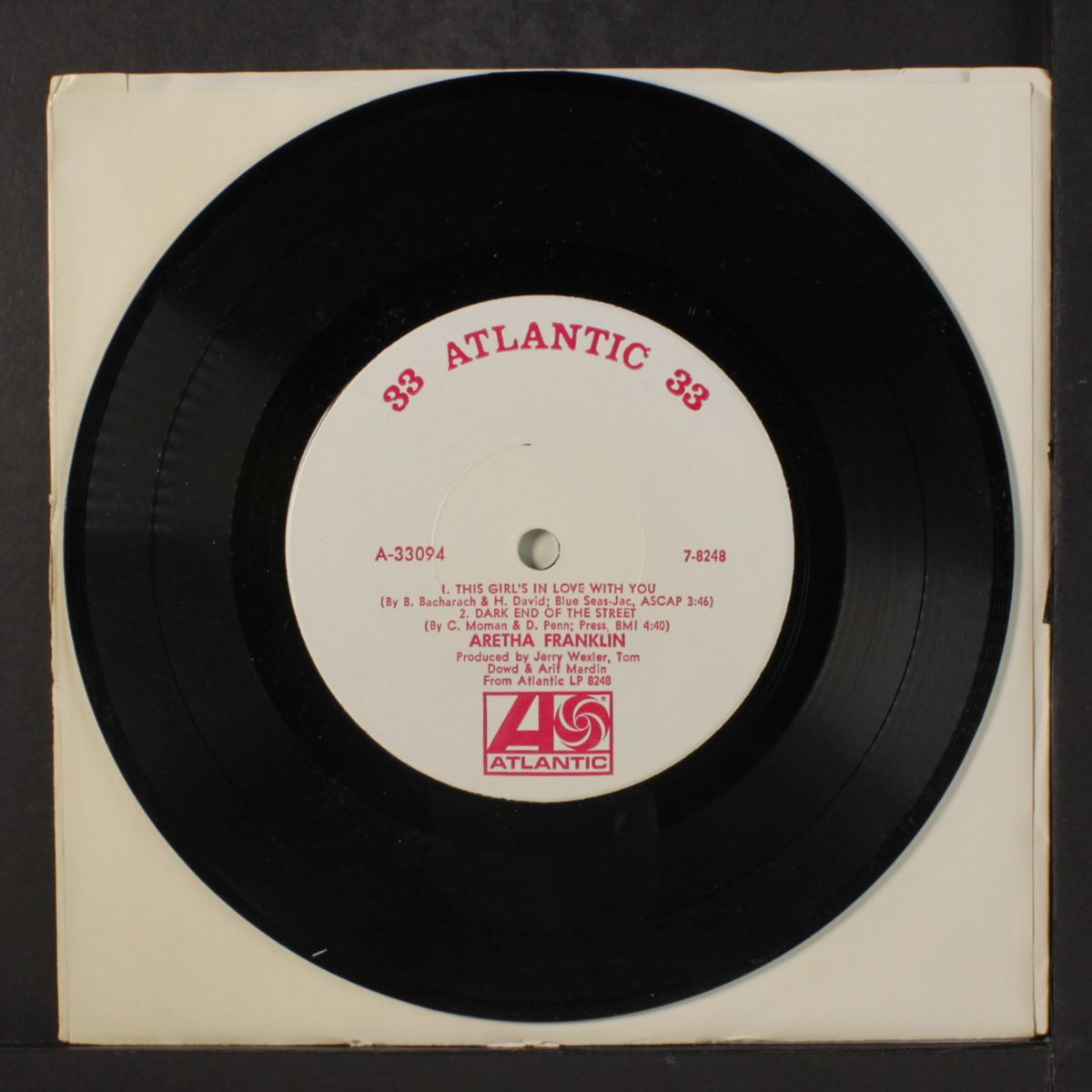 this girl's in love with you by ARETHA FRANKLIN