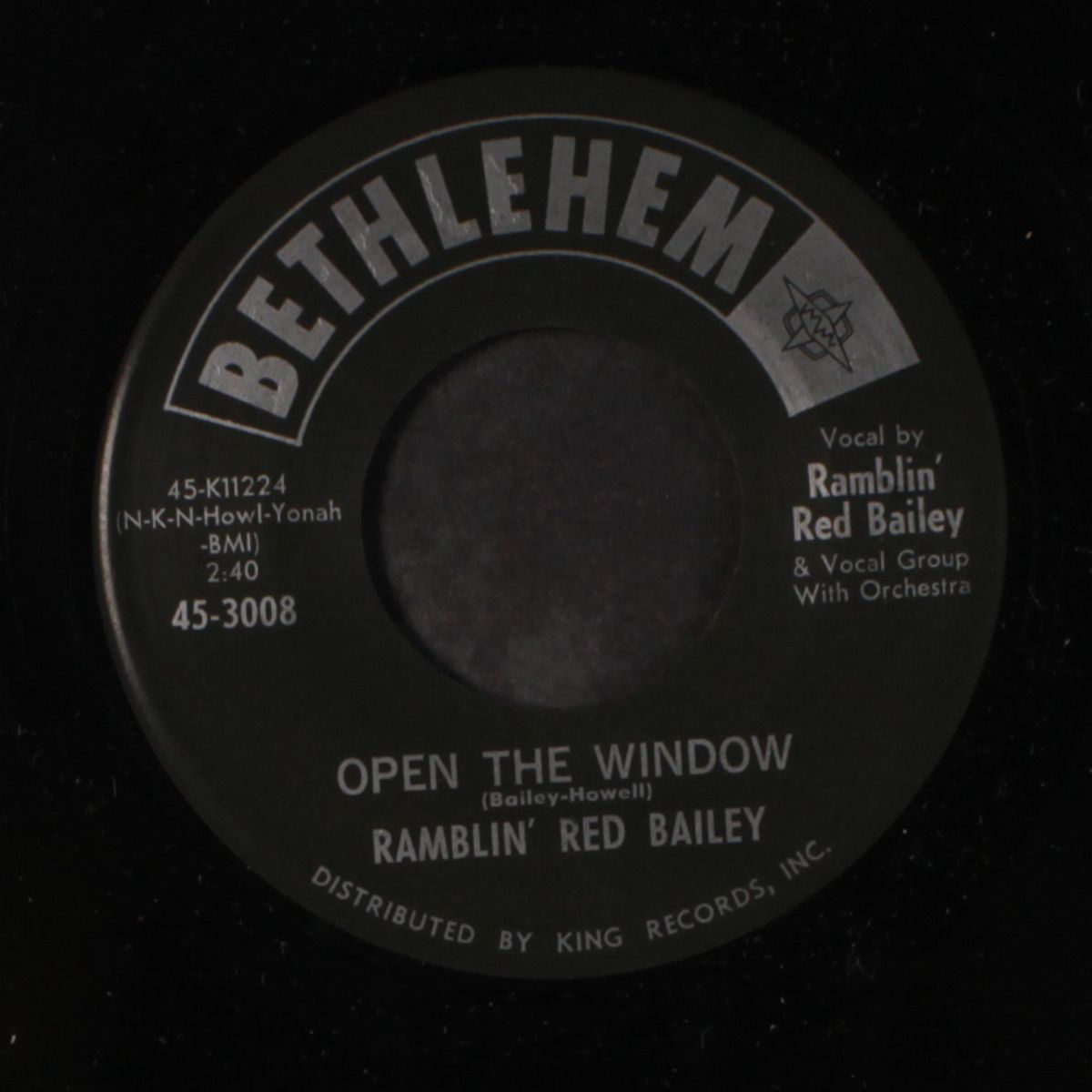 pretty juke box / open the window by RAMBLIN' RED BAILEY