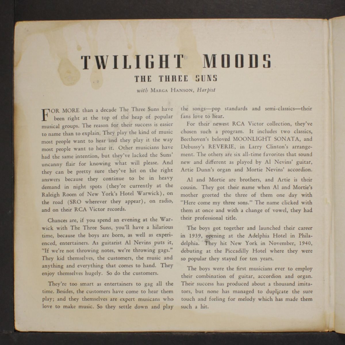 twilight moods by THREE SUNS