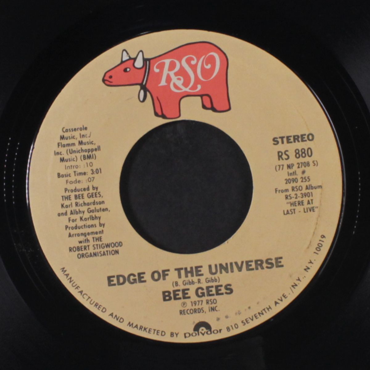 edge of the universe / words by BEE GEES