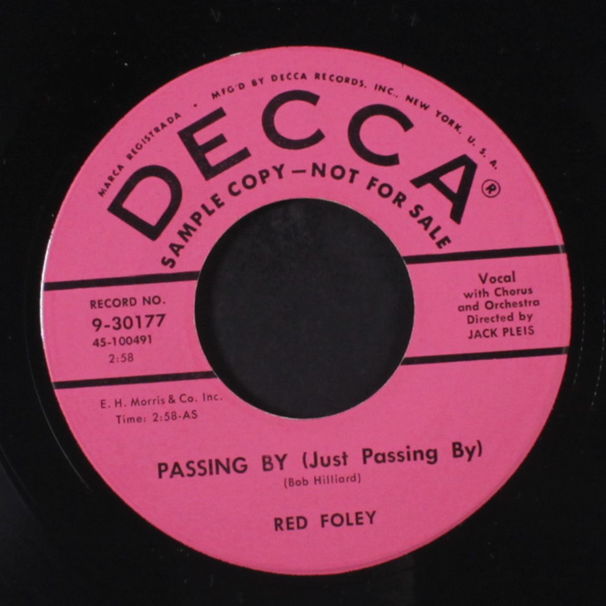 passing by / his arms by RED FOLEY