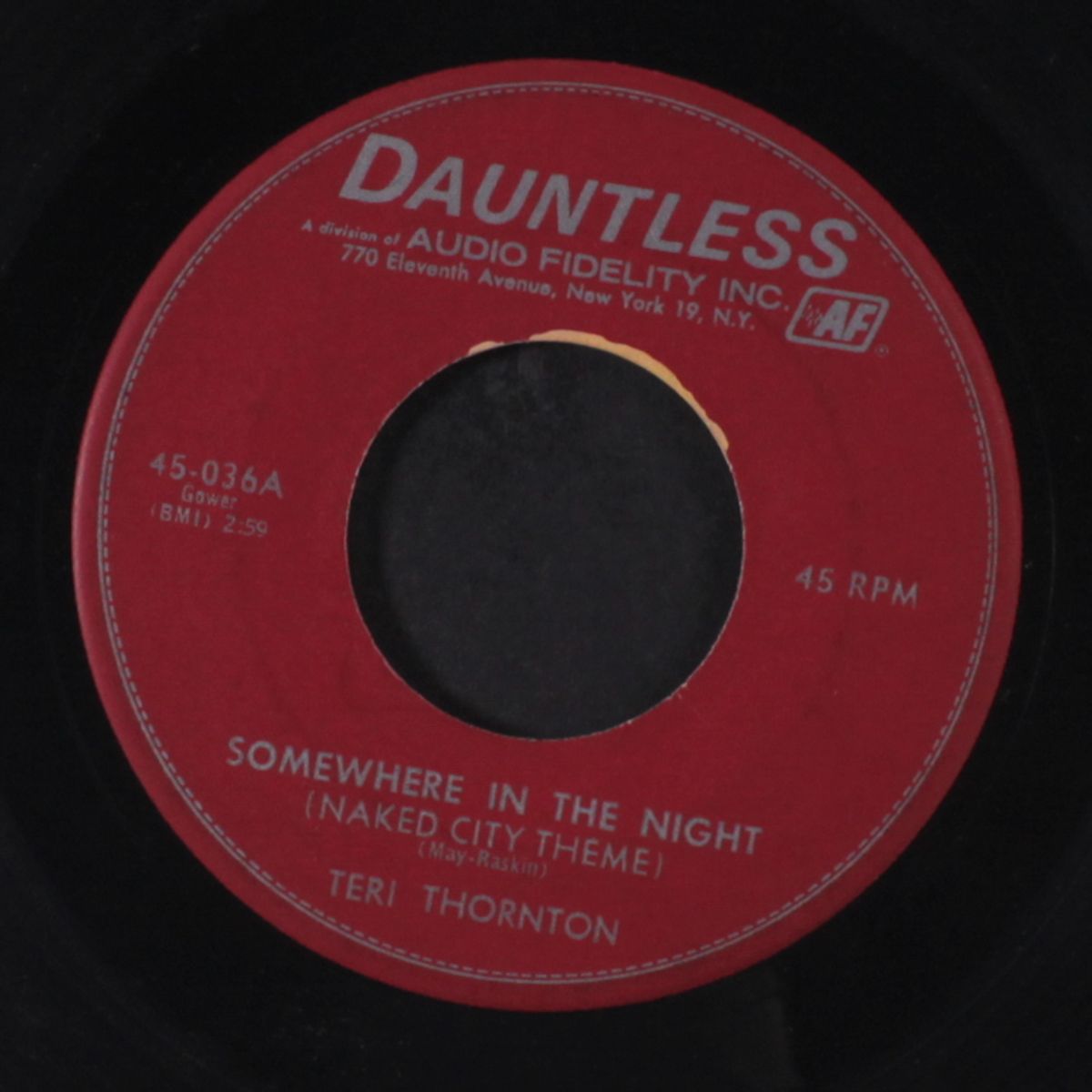 somewhere in the night / heart by TERI THORNTON