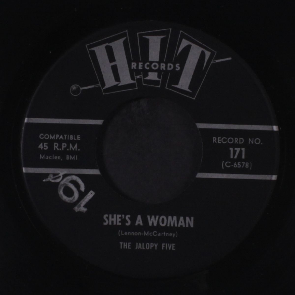 i feel fine / she's a woman by JALOPY FIVE