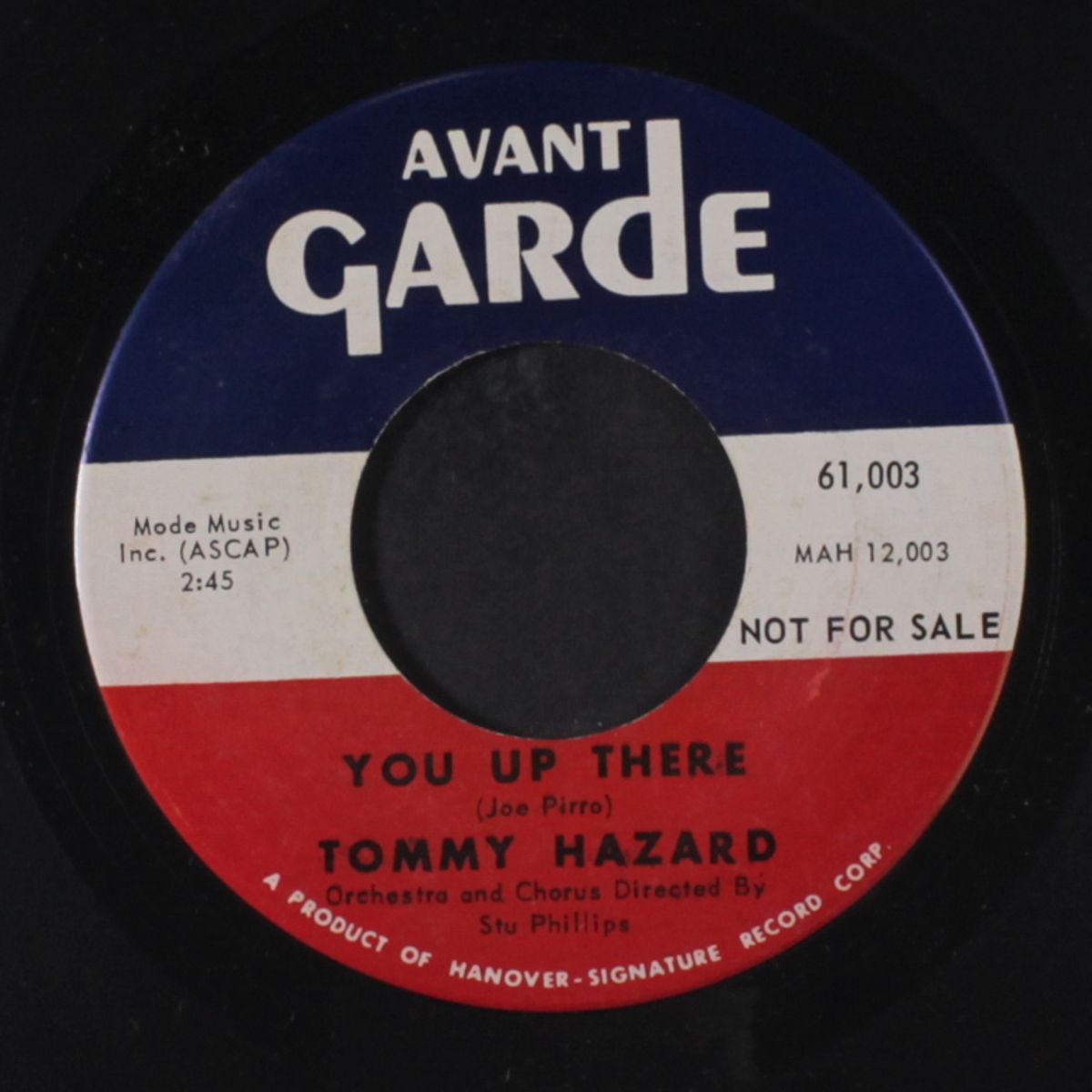 hey, maria / you up there by TOMMY HAZARD