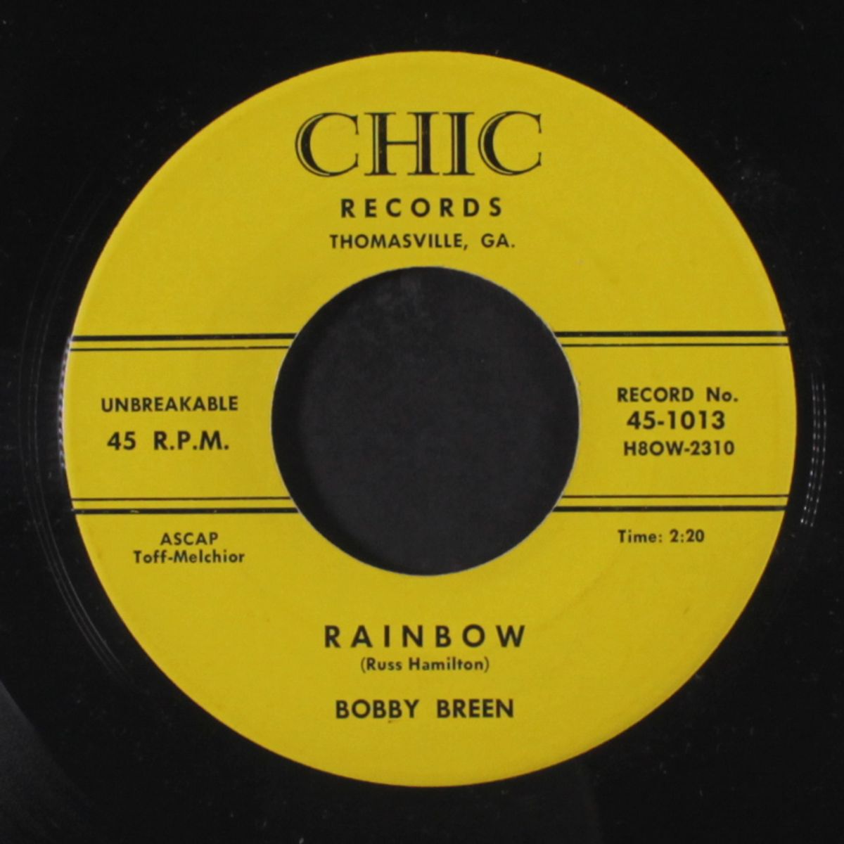 we will make love / rainbow by BOBBY BREEN