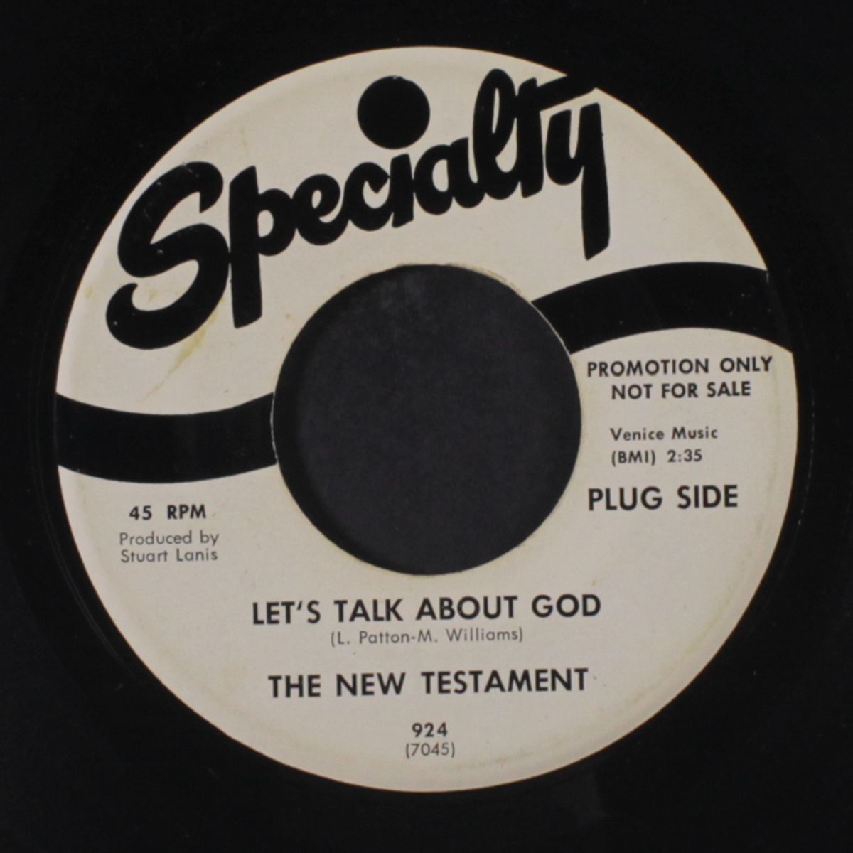 let's talk about god / since you came into my life by NEW TESTAMENT