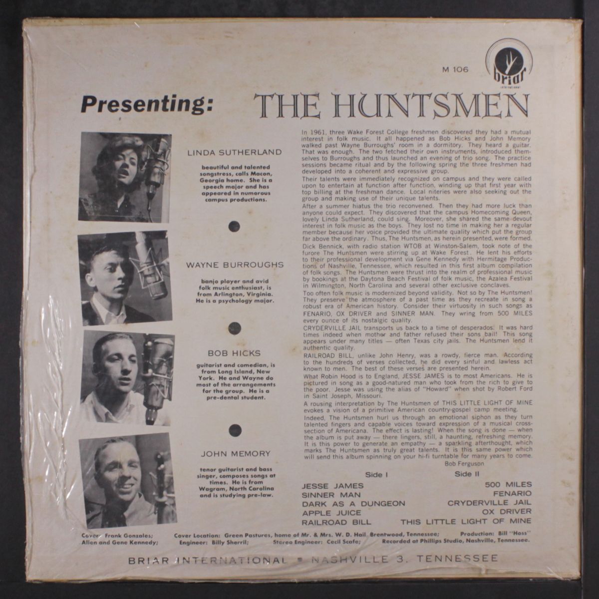 presenting by HUNTSMEN