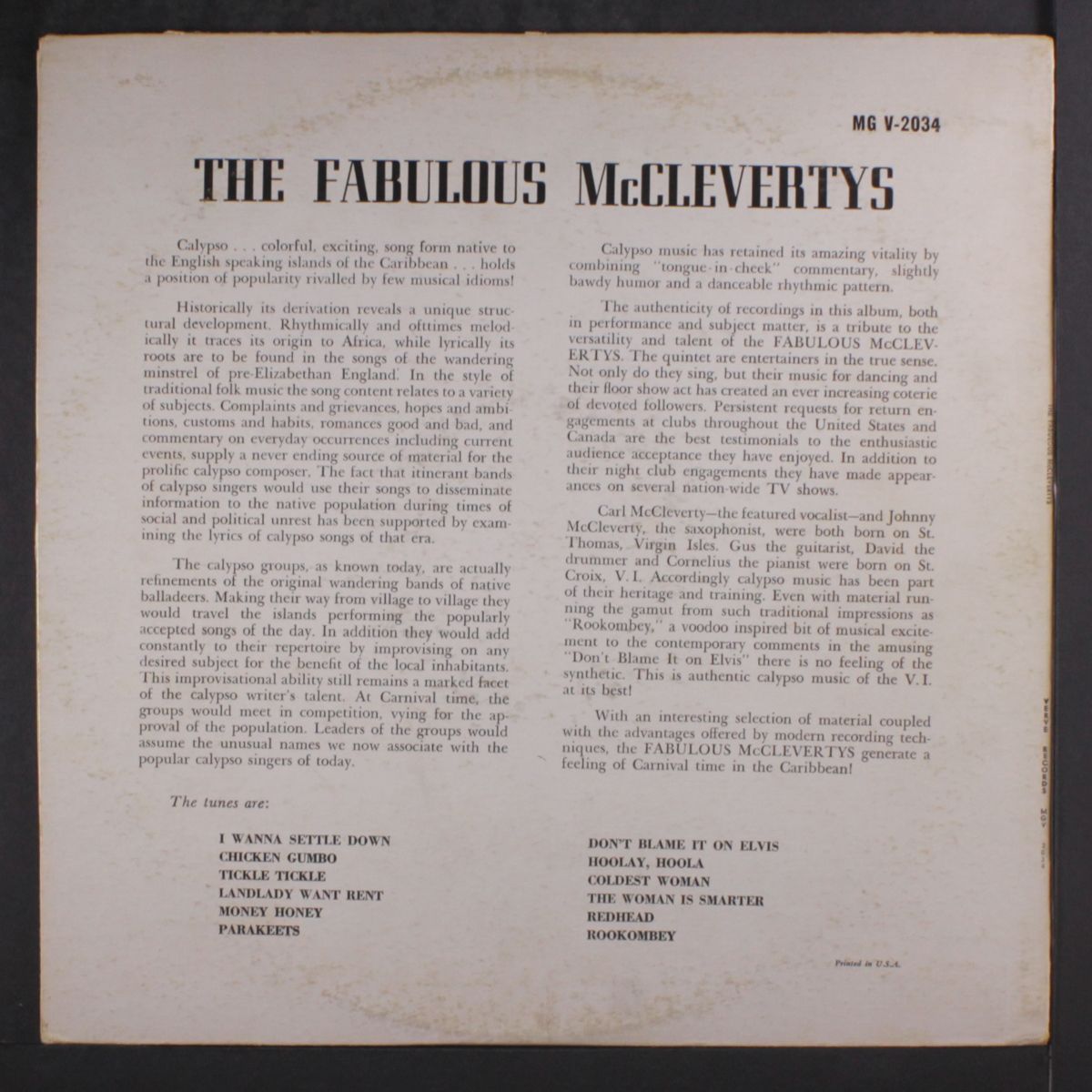 calypso by FABULOUS MCCLEVERTYS