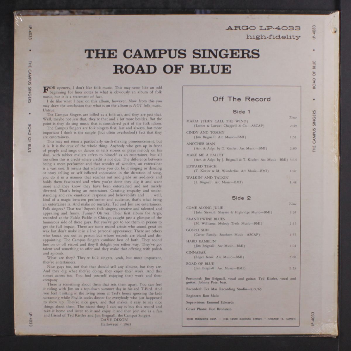 road of blue by CAMPUS SINGERS