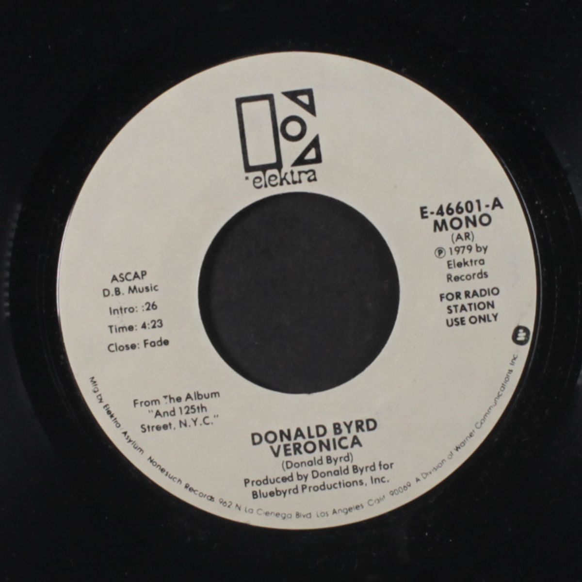 veronica / mono by DONALD BYRD