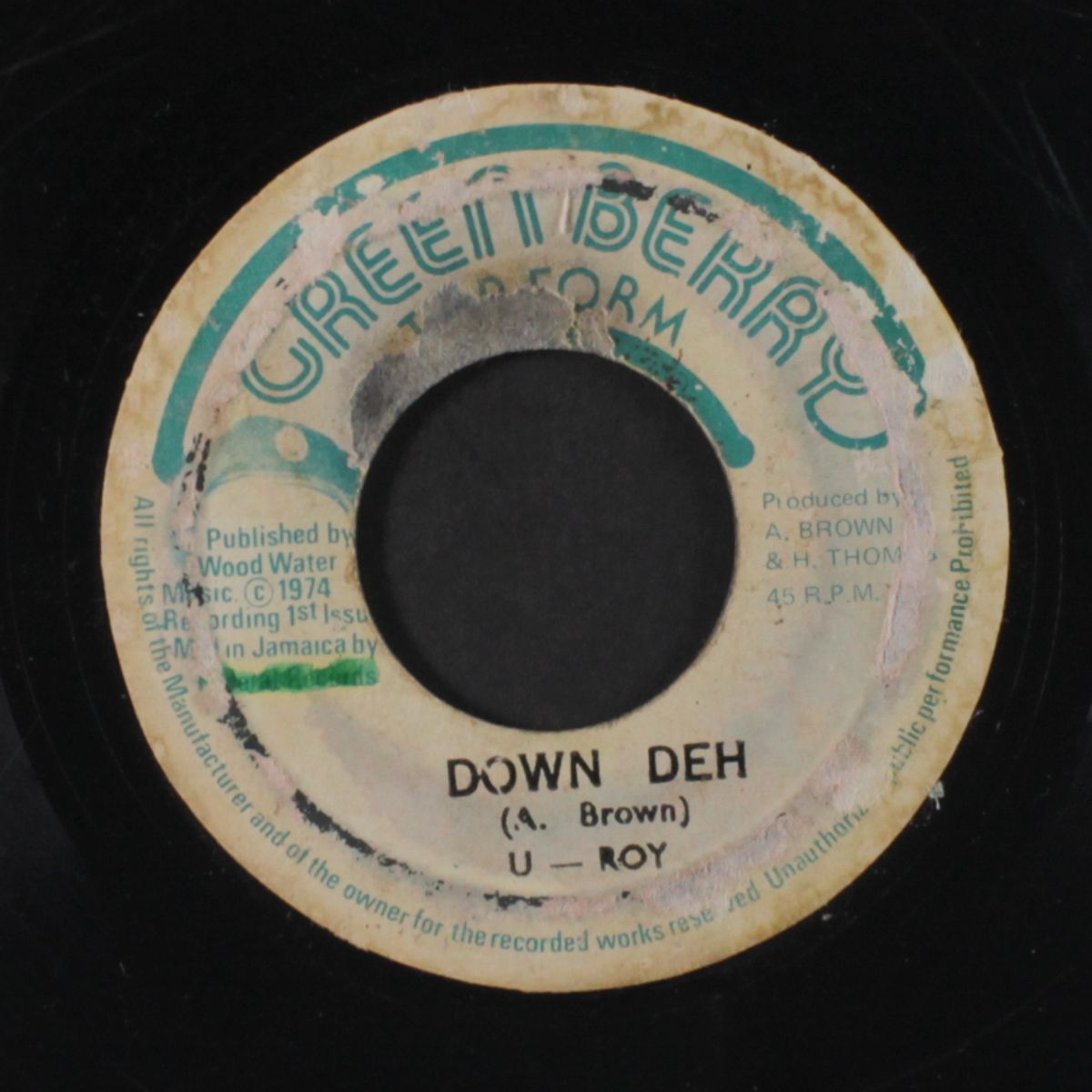 down deh / version by U ROY